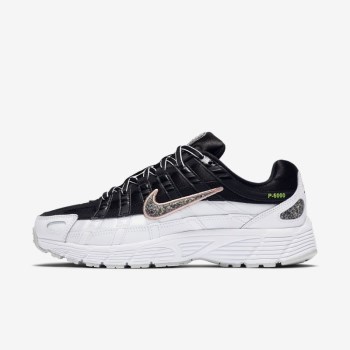 Nike P-6000 SE - Női Utcai Cipő - Fekete/Fehér/Korall/Színes